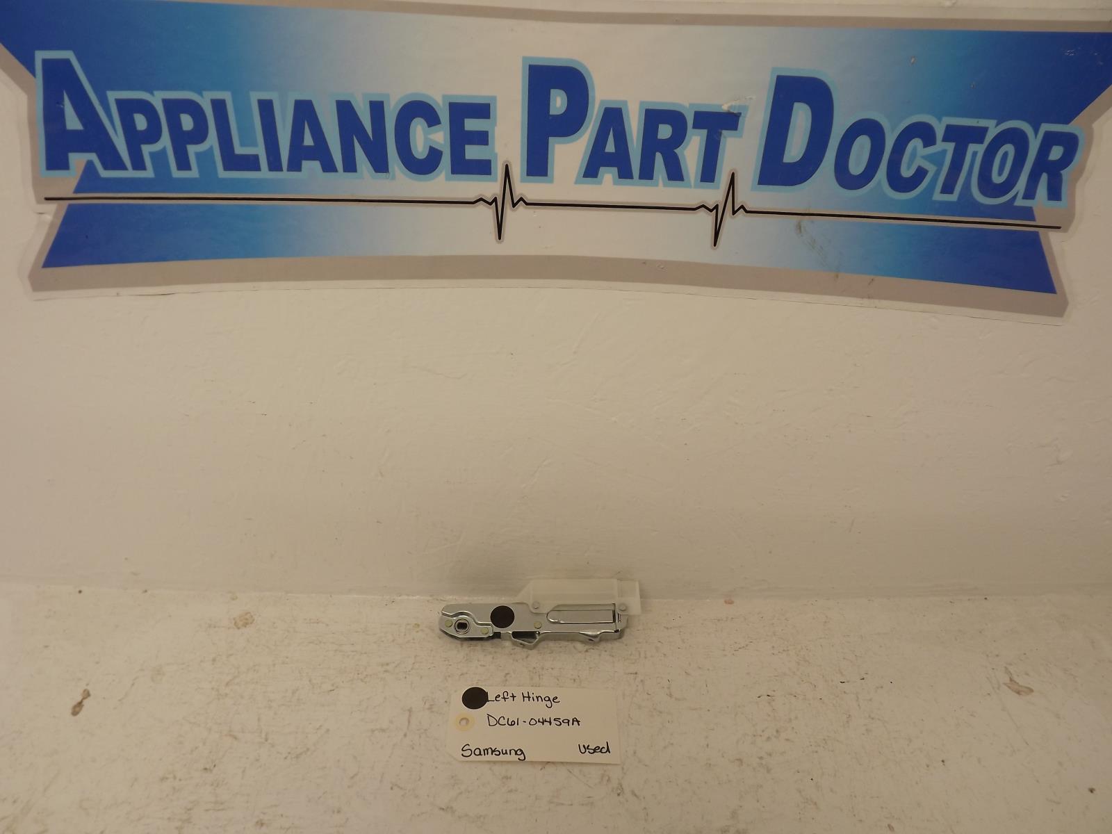 Samsung Washer DC61-04459A Left Hinge Used Samsung Washer DC61-04459A Left Hinge Used